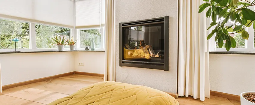 Residential Fireplace Ceramic Glass Installation in Aliso Viejo, CA