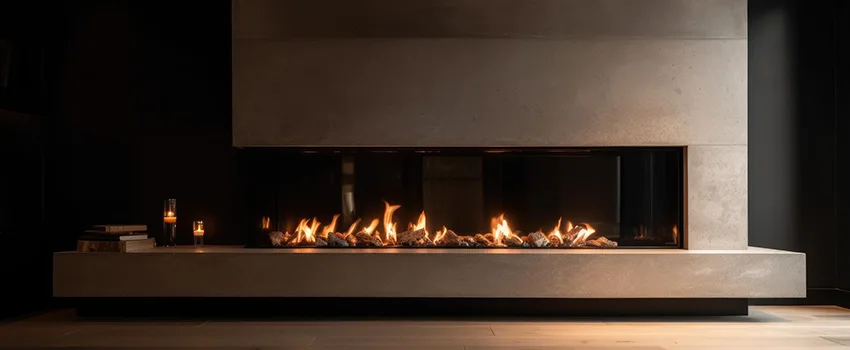 Gas Fireplace Ember Bed Design Services in Aliso Viejo, California