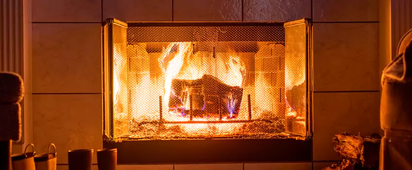 Mendota Hearth Landscape Fireplace Installation in Aliso Viejo, California