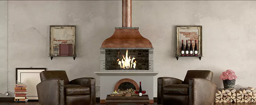 Thelin Hearth Products Providence Pellet Insert Fireplace Installation in Aliso Viejo, CA